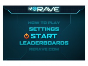 ReRave Alpha - titlescreen